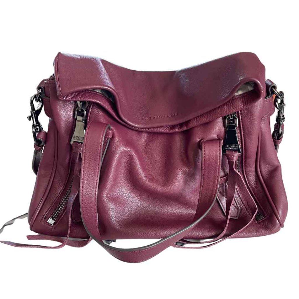 Aimee Kestenberg Burgundy Satchel